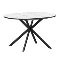 Фотография Стол раздвижной Грант 900+300, азул, черный муар от производителя ChiedoCover, картинка продукции, реальное фото товара Настоящее фото товара Стол раздвижной Грант 900+300, азул, черный муар, произведённого компанией ChiedoCover