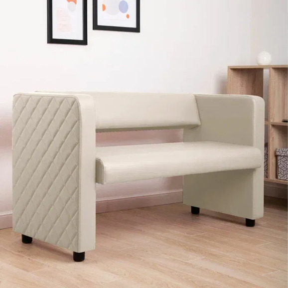 Диван Тепал, экокожа, кремовый - фото 5