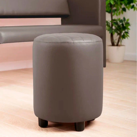 Пуф Тепал, экокожа, коричневый - фото 4