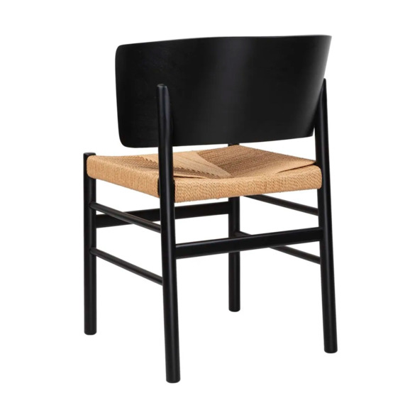 Стул деревянный Брэ, черный - фото 4