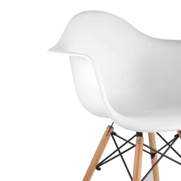 Стул Eames DAW белый - фото 5