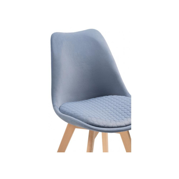 Стул деревянный Bonuss blue / wood - фото 5