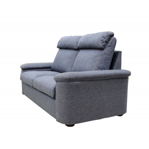 Диван Наполи двухместный раскладной, рогожка джаспер, серый - фото 3