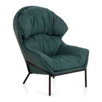 Настоящее фото товара Кресло Oscar, зеленое, произведённого компанией ChiedoCover