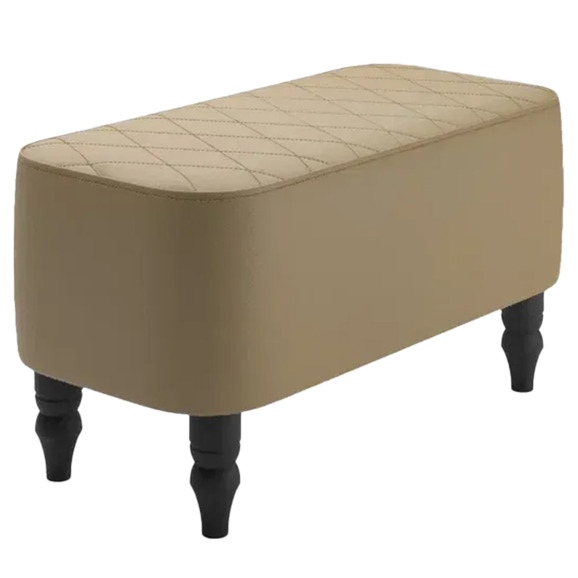 Банкетка Лотик, экокожа, санд - фото 1