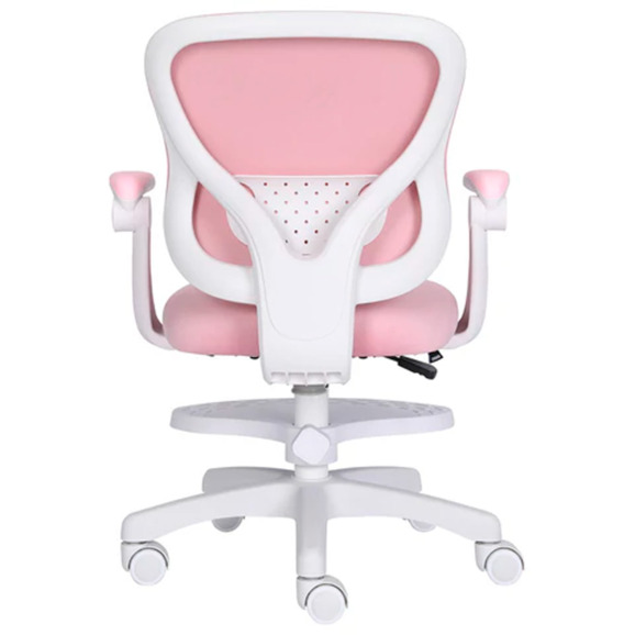 Кресло детское с подставкой для ног Харри, розовый - фото 7