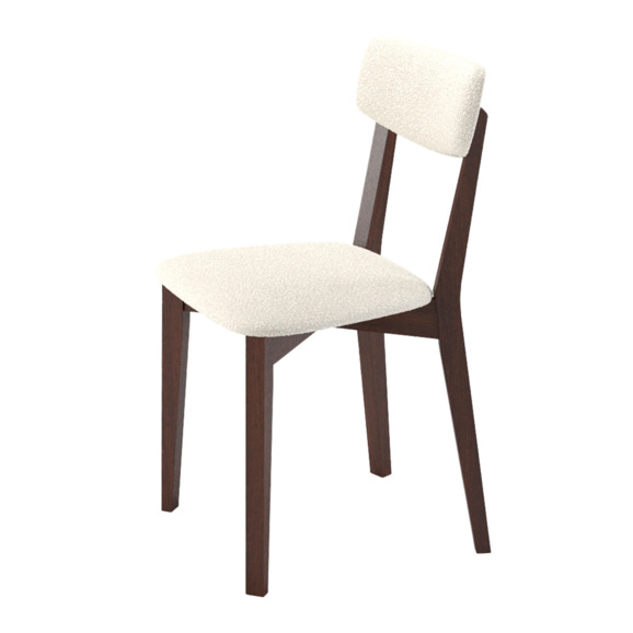 Стул К1, венге, букле вайт - фото 2