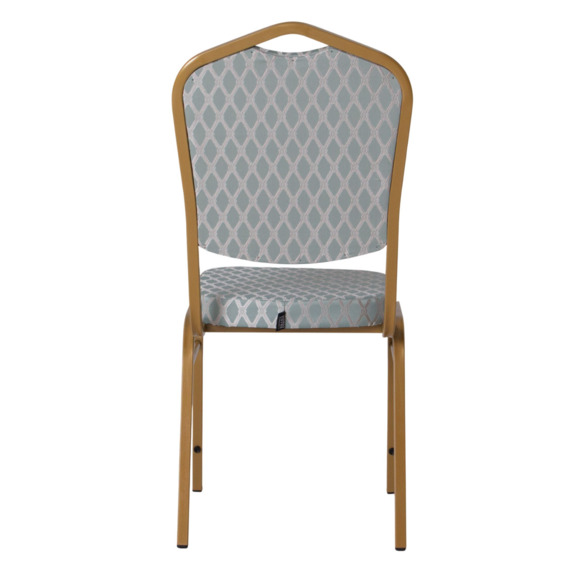 Стул Хит 20, жаккард вояж изумруд, каркас золото - фото 8