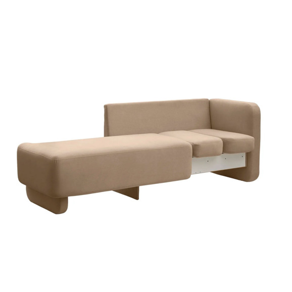 Кушетка-диван Хьюст-1, светло-коричневый - фото 4