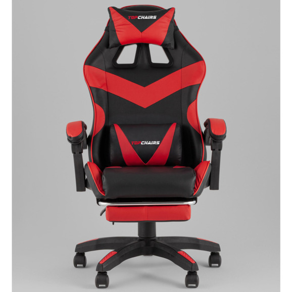 Кресло спортивное TopChairs MG-7019 черно-красный Кресло спортивное TopChairs MG-7019 черно-красный - фото 2