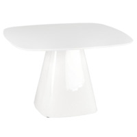 Фотография Стол обеденный Logos, белый от производителя ChiedoCover, картинка продукции, реальное фото товара Настоящее фото товара Стол обеденный Logos, белый, произведённого компанией ChiedoCover