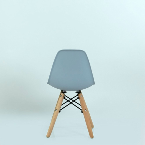 Стул детский N-1 Eames Style светло-серый - фото 3