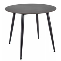 Фотография Стол обеденный Daybreak, черный от производителя ChiedoCover, картинка продукции, реальное фото товара Настоящее фото товара Стол обеденный Daybreak, черный, произведённого компанией ChiedoCover