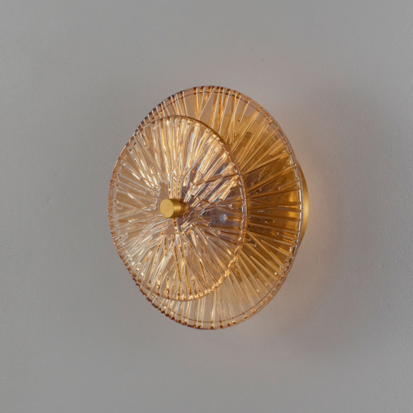 Светильник настенный светодиодный V11022-WL Brass - фото 3