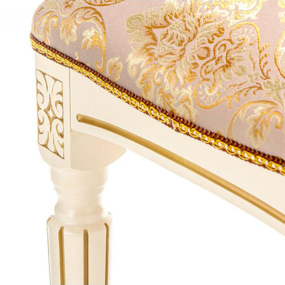 Банкетка Беттино патина золото / бежевый Банкетка Беттино патина золото / бежевый - фото 7