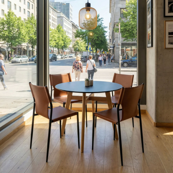 Стул обеденный Вест, коричневый, НС - фото 5