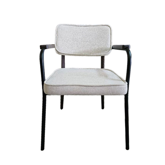 Стул Mix, шенилл Stella Clean Neve, ножки бук, морилка венге Стул Mix, шенилл Stella Clean Neve, ножки бук, морилка венге - фото 1