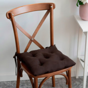 Подушка на стул KARET, коричневый