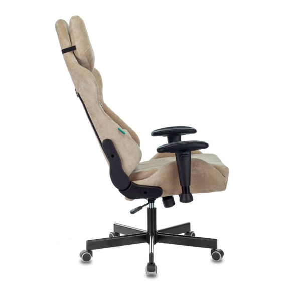 Кресло игровое Бюрократ Viking Knight LT15 Fabric песочный - фото 3