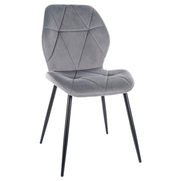 Стул кухонный Typhoon, серый, черный Стул кухонный Typhoon, серый, черный - фото 1