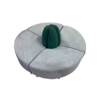 Фотография Диван Блазз экстра четырехместный, велюр, зелено-серый от производителя ChiedoCover, картинка продукции, реальное фото товара Настоящее фото товара Диван Блазз экстра четырехместный, велюр, зелено-серый, произведённого компанией ChiedoCover