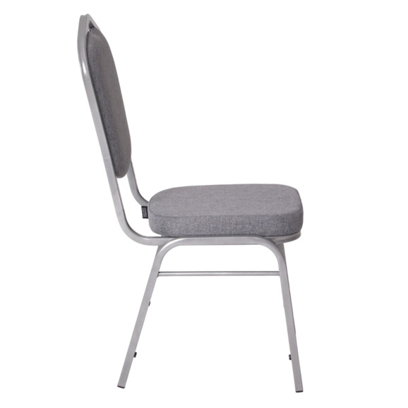 Стул Хит 20, рогожка Laguna 994, каркас серебро - фото 6