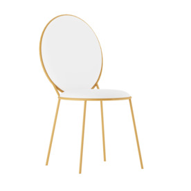 3D модель товара Стул Баунти, велюр Teddy 300 , каркас золото BOND CHINA, произведённого компанией ChiedoCover