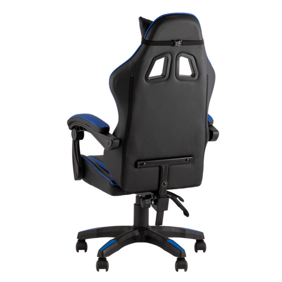 Кресло спортивное TopChairs Shadow, черно-синий Кресло спортивное TopChairs Shadow, черно-синий - фото 5