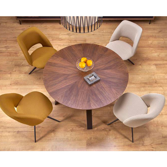 Стол обеденный Unity, орех, черный - фото 6