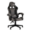 Кресло спортивное TopChairs Commander серо-черный
