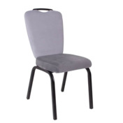 Фотография товара Стул Милан с гибкой спинкой, серый от компании ChiedoCover.
