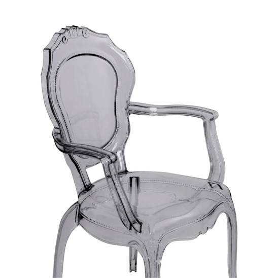 Кресло Gentry, серый с подлокотниками - фото 5
