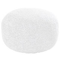 Настоящее фото товара Пуф Sweet 565, белый, произведённого компанией ChiedoCover