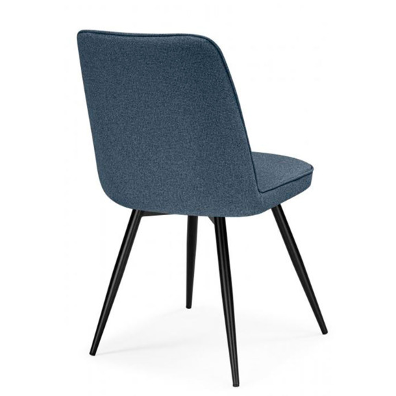 Стул на металлокаркасе Texas 3 поворотный синий / черный Стул на металлокаркасе Texas 3 поворотный синий / черный - фото 4