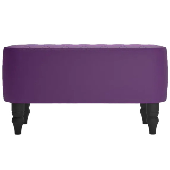 Банкетка Лотик, экокожа, фиолетовый - фото 2