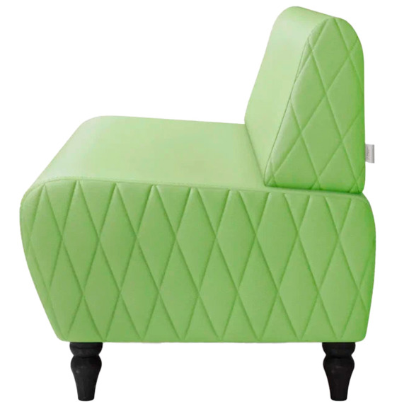 Диван Лотик, экокожа, салатовый - фото 4