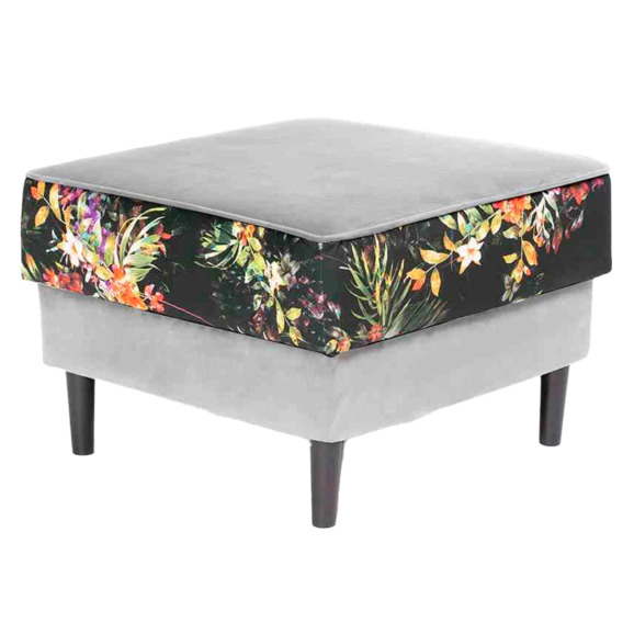 Пуф Scroll, серый Пуф Scroll, серый - фото 1