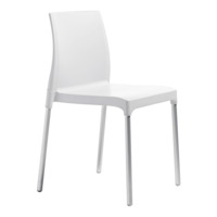 Настоящее фото товара Стул пластиковый Chloe Chair Mon Amour, лен, произведённого компанией ChiedoCover