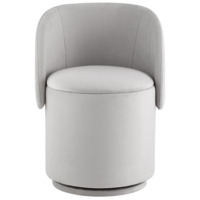 Фотография товара Пуф-трансформер Таунсвилл, велюр, светло-серый от компании ChiedoCover.