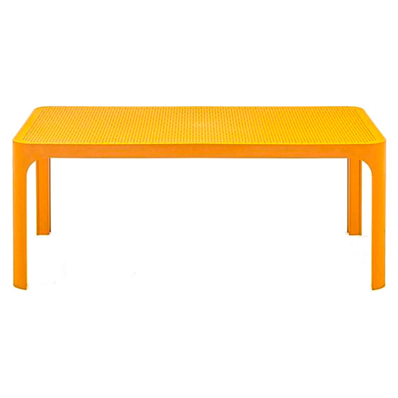 Столик пластиковый журнальный Net Table, горчичный - фото 1