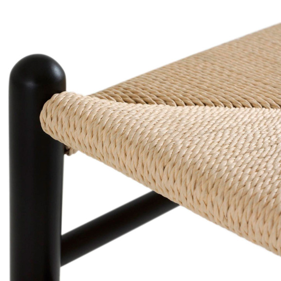Стул Monk stick, черный, бежевый - фото 7