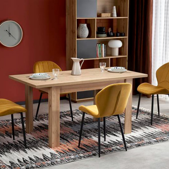 Стол обеденный Zen, раскладной, дуб артизан Стол обеденный Zen, раскладной, дуб артизан - фото 10