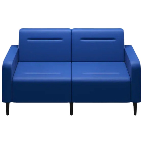 Диван Папилла, экокожа, 162 см, синий - фото 2