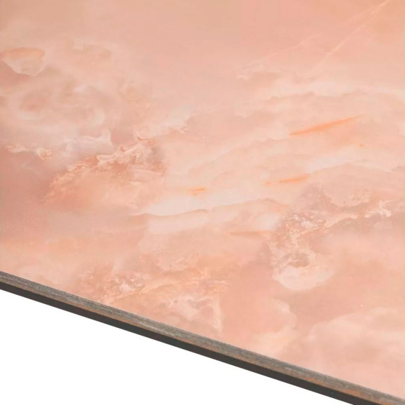 Стол corner 120, gloss amber jade solid ceramic, black - фото 11