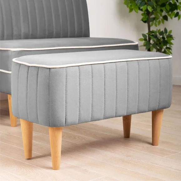 Банкетка Nootropic, светло-серый - фото 3