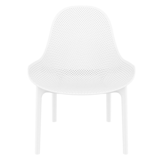 Лаунж-кресло пластиковое Грау, белый - фото 4