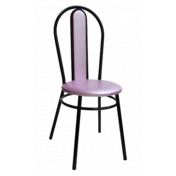 Фотография товара Стул Lorence, каркас черный, сиреневый от компании ChiedoCover.