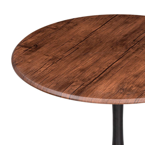 Тулип 90х73 орех кантри / черный Тулип 90х73 орех кантри / черный - фото 4