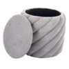 Пуф Bora, светло-серый