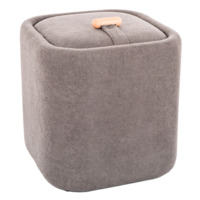 Настоящее фото товара Пуф Decade, серый, произведённого компанией ChiedoCover